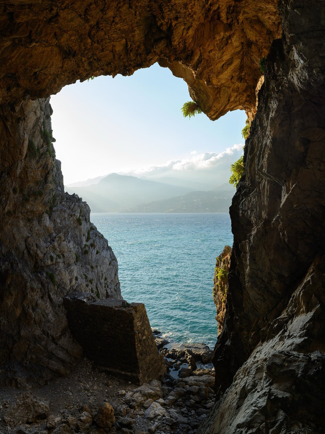 Crete coastline towards Chania